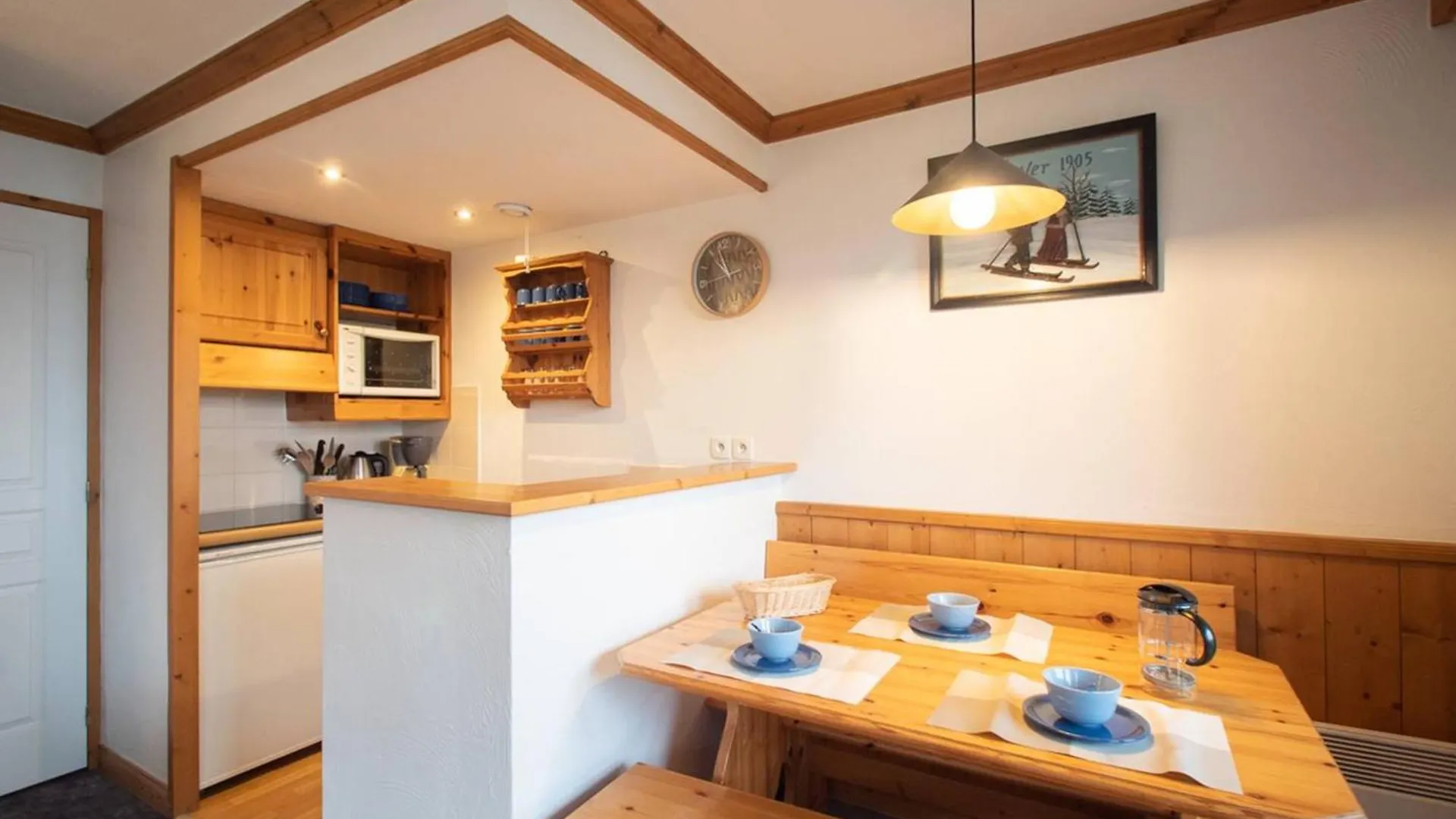 Apartment Appartement Cosy Avec 2 Balcons, Casier A Skis Et Services Inclus, Valmorel - Fr-1-291-1007 France
